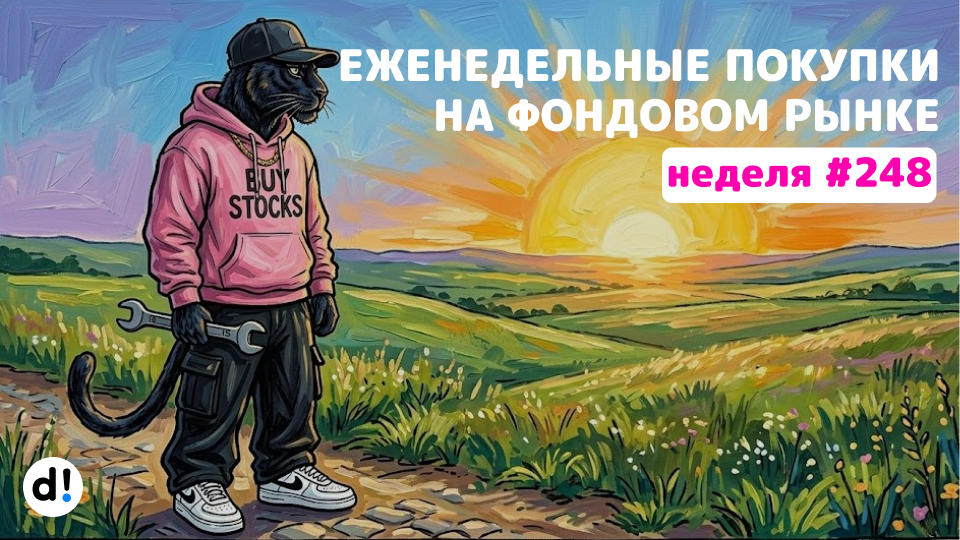 🚀Еженедельные покупки активов для создания пассивного дохода. Акции, облигации, ЗПИФн. Выпуск #248