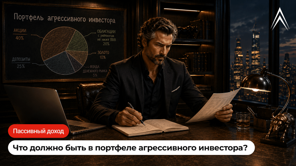 Что должно быть в портфеле агрессивного инвестора?