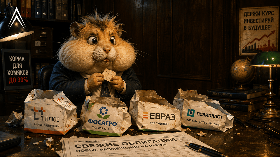 Купоны до 30%, ЕВРАЗ, ФосАгро и облигации целого региона. Ищу в новых размещениях бумаги под пассивный доход, есть что?