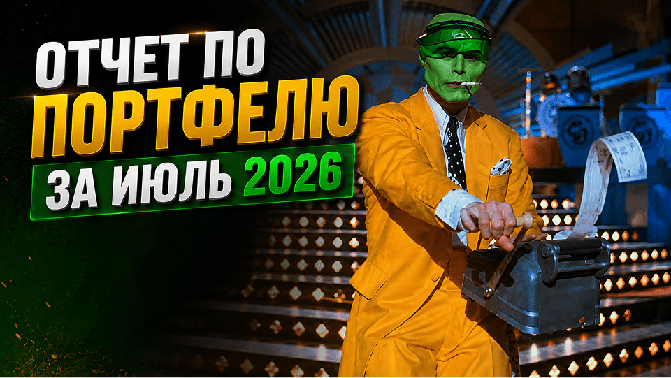 Отчет по портфелю за июль. ПОЗИТИВ ВЕРНУЛСЯ! Динамика, пассивный доход, цель