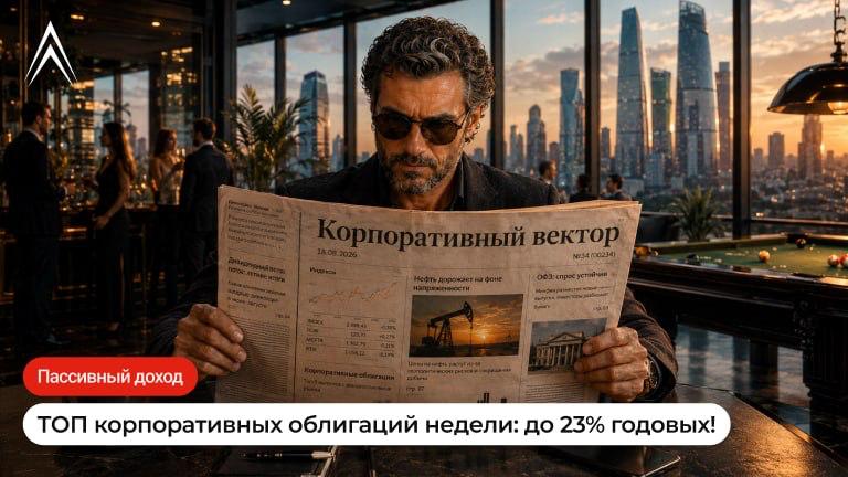До 23% годовых! Свежий ТОП корпоративных облигаций этой недели