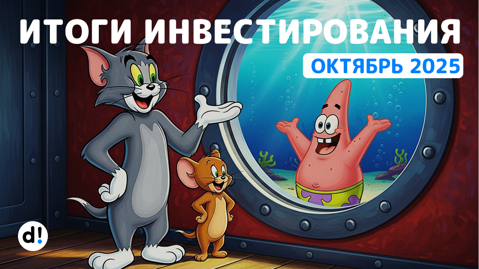 🔥Итоги 50 месяцев инвестиций. Портфель 2,1 млн ₽. Покупки октября. Пассивный доход подрос