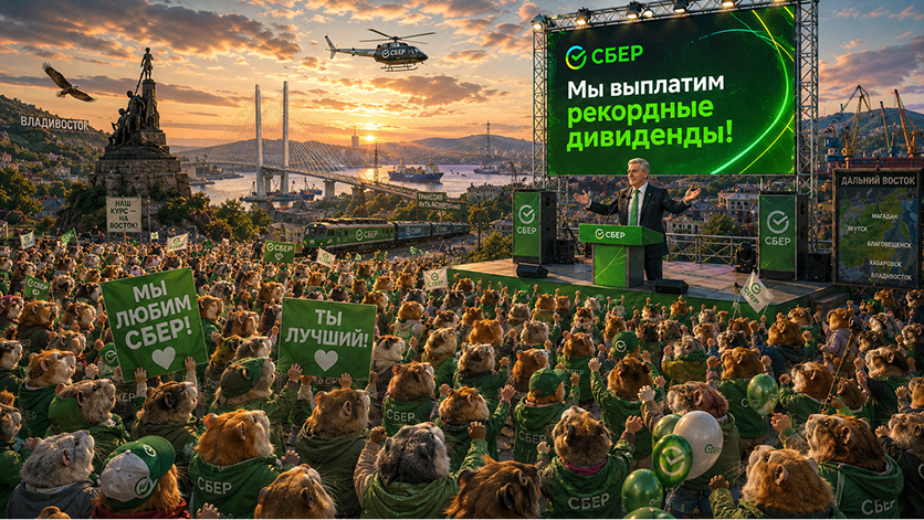 Герман Греф приказывает своим акционерам БОГАТЕТЬ!