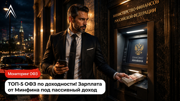 ТОП-5 ОФЗ по доходности! Рейтинг доходности длинных ОФЗ под пассивный доход