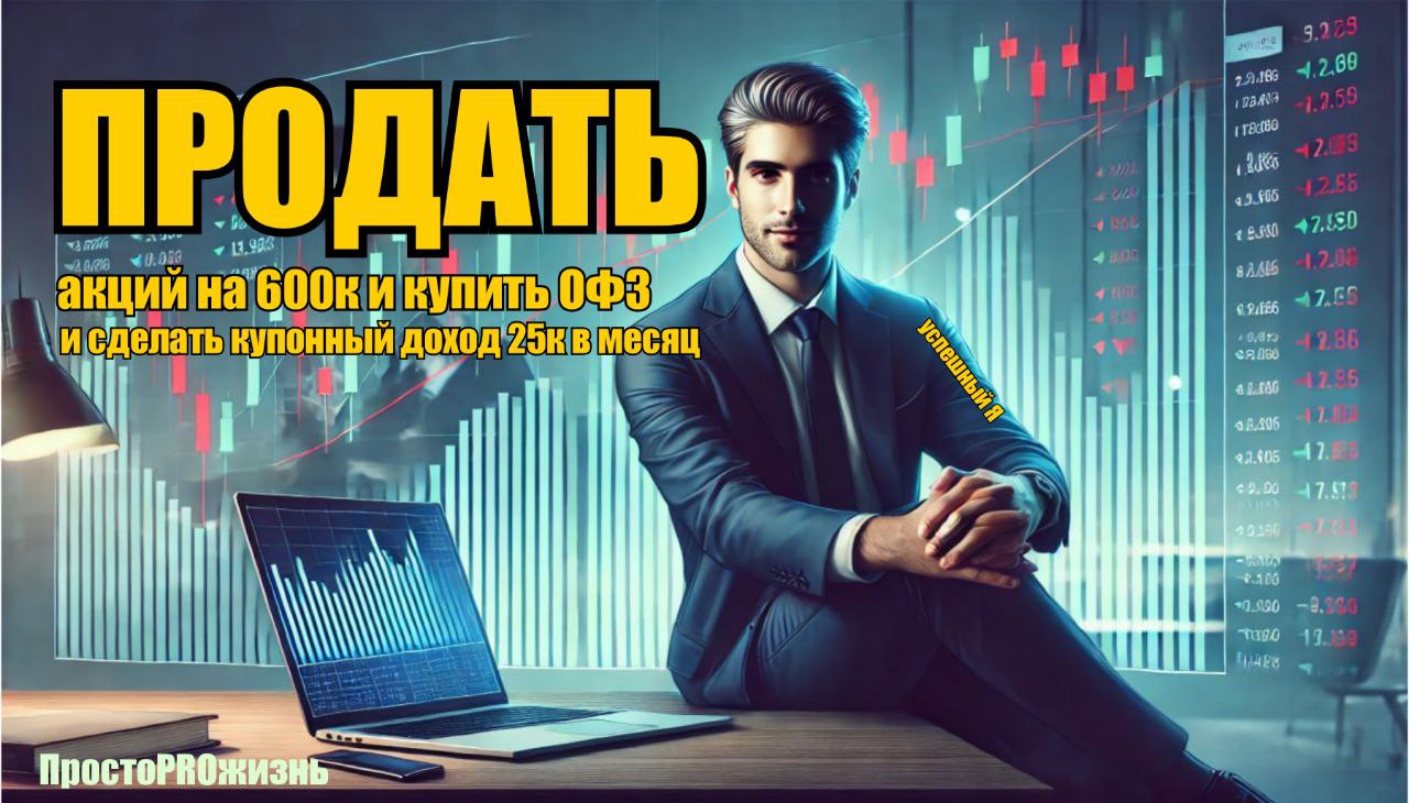 Что делать с остатком портфеля акций на 600 тыс.руб.? Мысли успешного миллионера