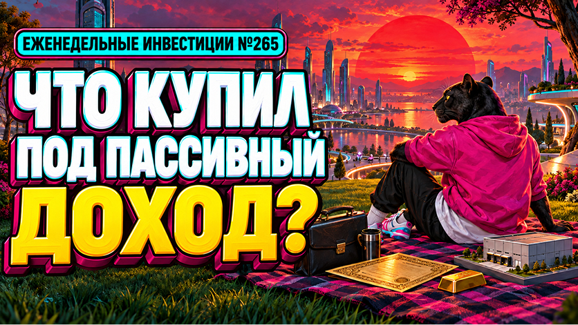 🔥 Еженедельные инвестиции. Покупки под пассивный доход. Выпуск №265