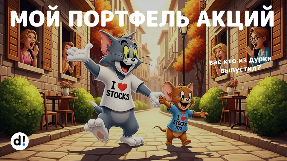 💼 Мой портфель акций на 1 ноября 2025 года. Капитал 2,1 млн ₽. Прибыль + 540 000 ₽. Дальнейшие действия