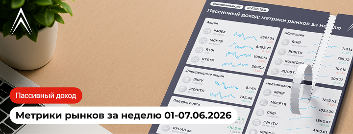АКЦИИ ПРОДОЛЖИЛИ ПАДЕНИЕ! НОВЫЕ ДИВИДЕНДЫ! Пассивный доход: ключевые события и метрики рынков за неделю