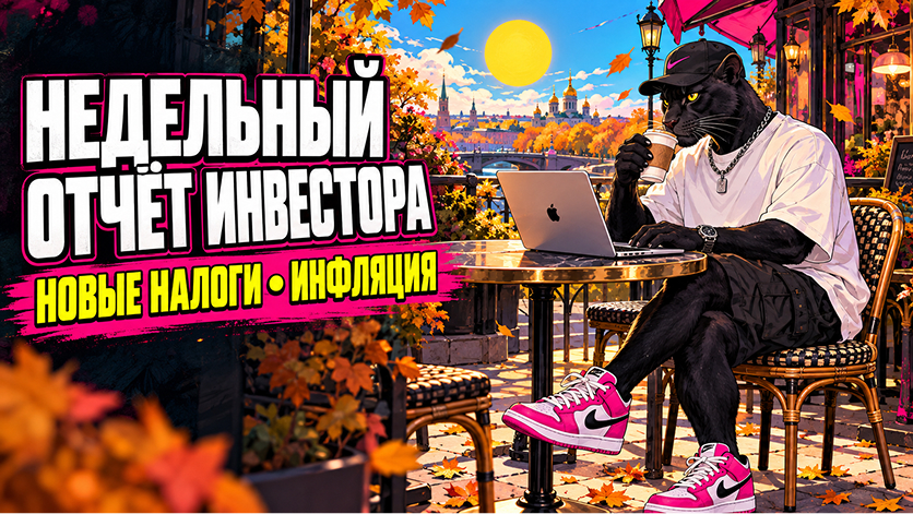 🔥 Недельный отчёт инвестора: новые налоги, рубль на месте, индекс не растет