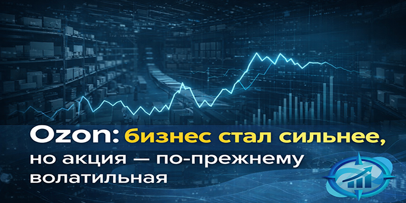 Ozon: бизнес стал сильнее, но акция — по-прежнему волатильная