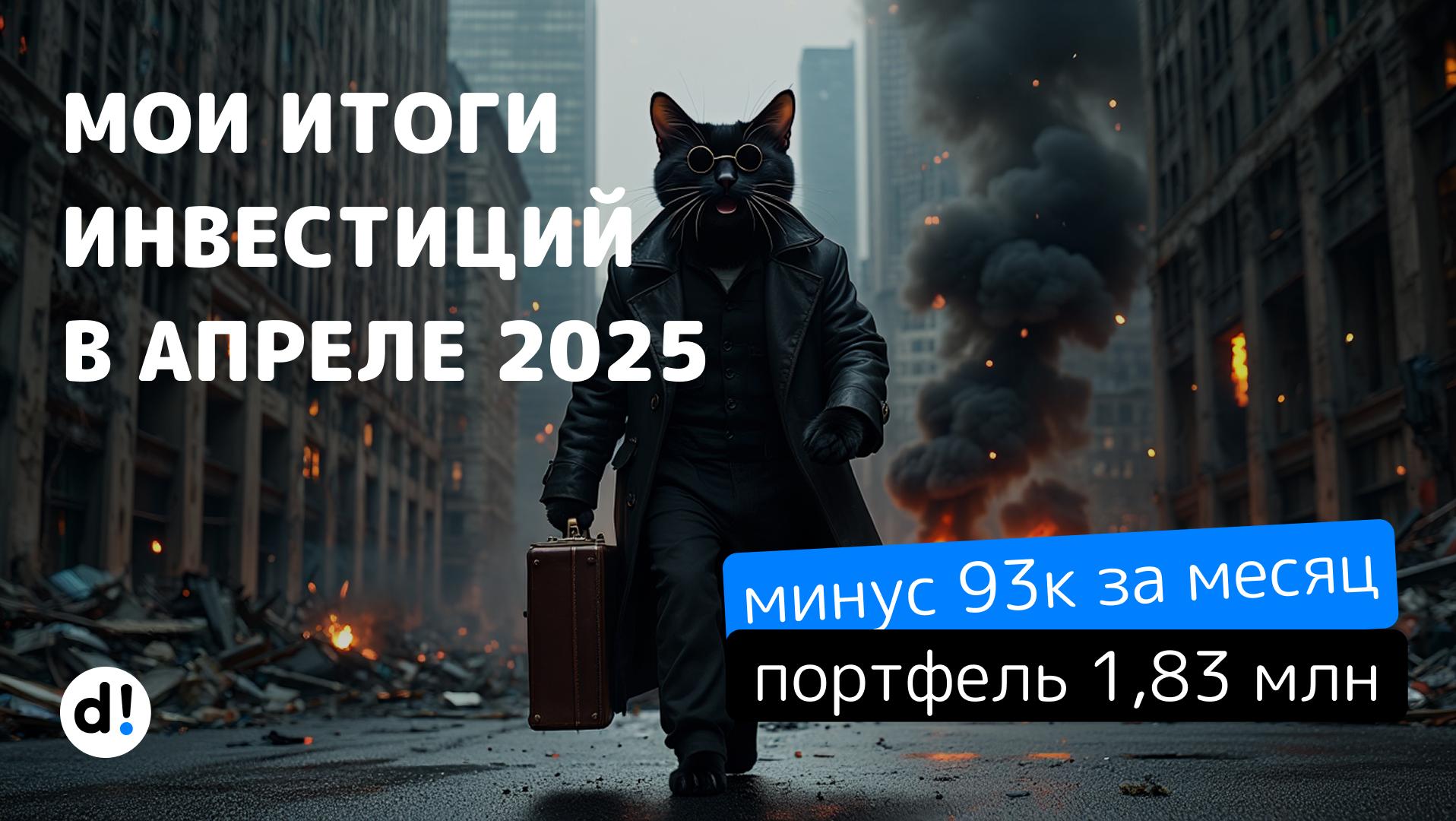Инвестирую 3 года и 8 месяцев и вот, что из этого вышло. Итоги апреля 2025 минус 93  000 рублей
