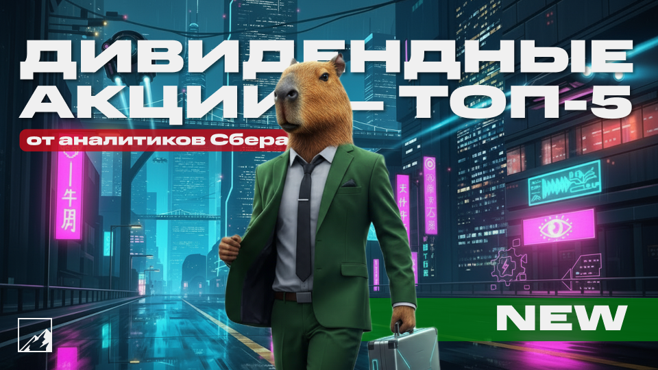 🎄 Топ-5 лучших дивидендных акций от Сбера. Свежий, зимний