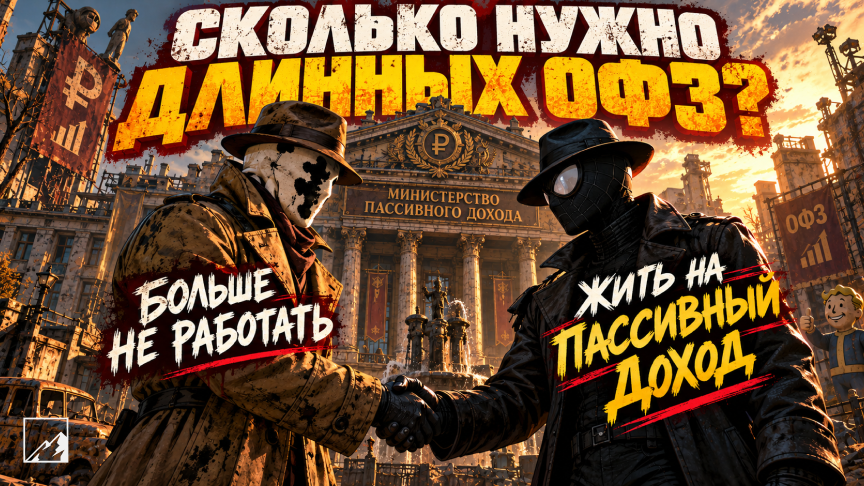 🫰 Сколько нужно длинных ОФЗ, чтобы жить на пассивный доход и больше не работать?