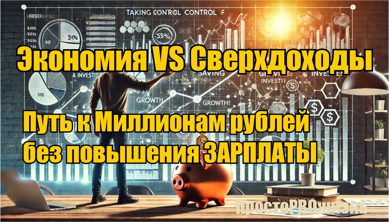 Экономия вместо сверхдоходов: Путь к 6 миллионам рублей за три года