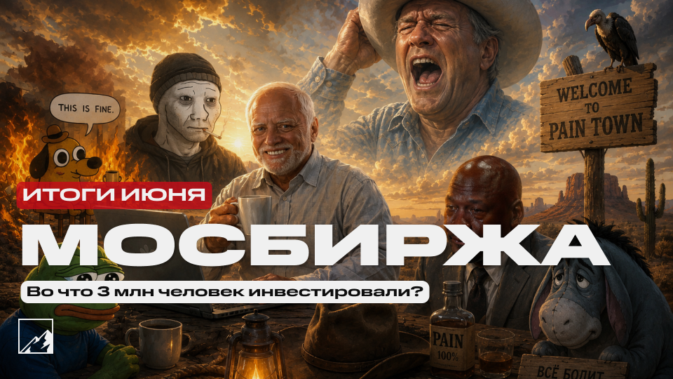 🚀 И снова облигации под пассивный доход стали популярнее акций! Что 3 миллиона инвесторов в июне набрали на обвале?