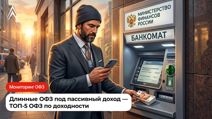 ТОП-5 ОФЗ по доходности! Мониторинг доходности длинных ОФЗ под пассивный доход
