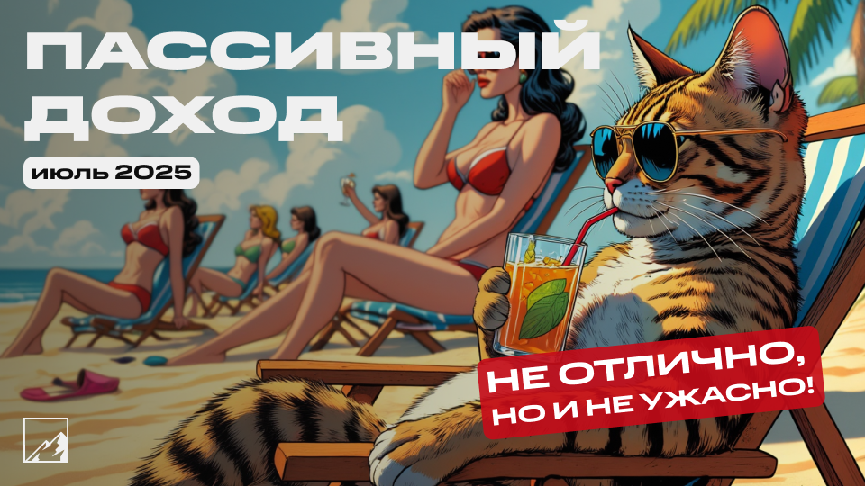 💰 Пассивный доход за июль: получил 76 497 рублей. Рекорд побить не удалось, но в августе будет тоже нормально