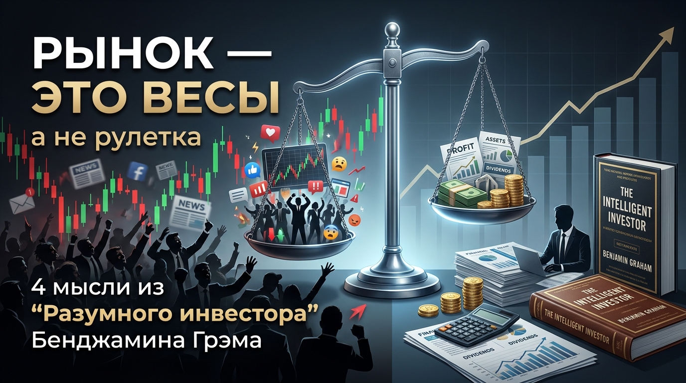 📚 «Разумный инвестор» Бенджамина Грэма. Фундаментальная классика