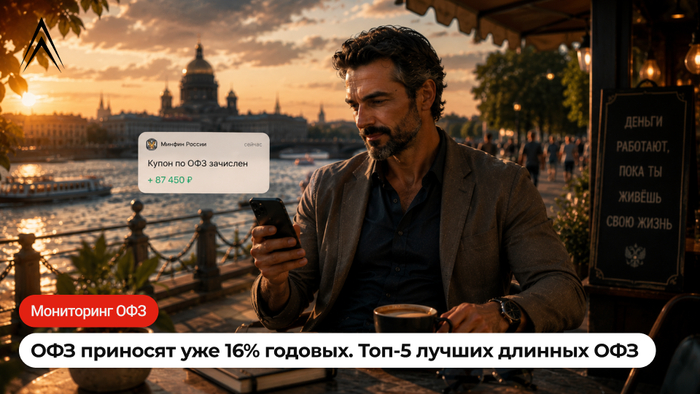 Акции ищут дно, а эти ОФЗ приносят уже 16% годовых. Топ-5 лучших длинных ОФЗ
