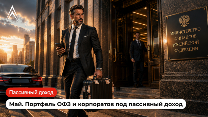Портфель ОФЗ и корпоративных облигаций под пассивный доход. Май