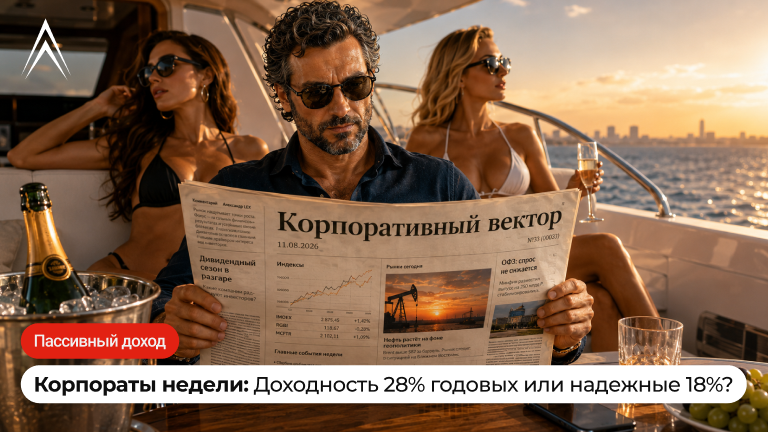 Доходность 28% годовых или надежные 18%? Свежий ТОП корпоративных облигаций этой недели!