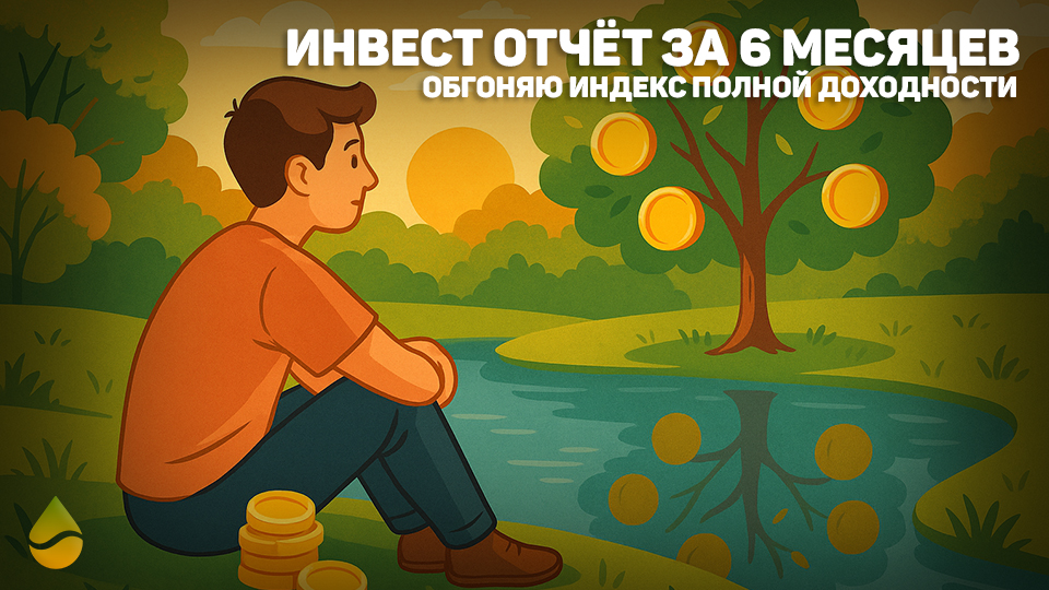 💧Инвестирую в рынок РФ пол года. Цель инвестирования