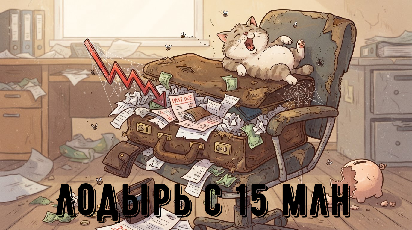 Портфель скуфа “Лодырь-банкрот” на 15 млн рублей (09/2026, №26)