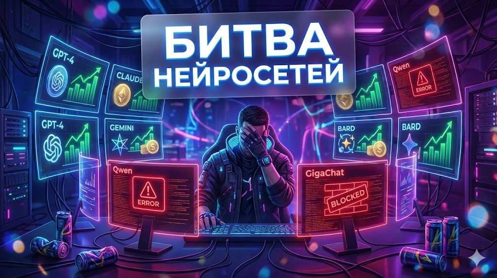 Битва нейросетей: 8 портфелей, 8 стратегий