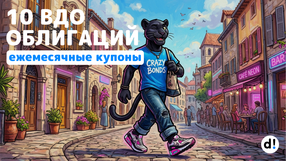 🚀 10 высокодоходных облигаций для смелых с ежемесячными купонами от 22% до 27% на один год и более