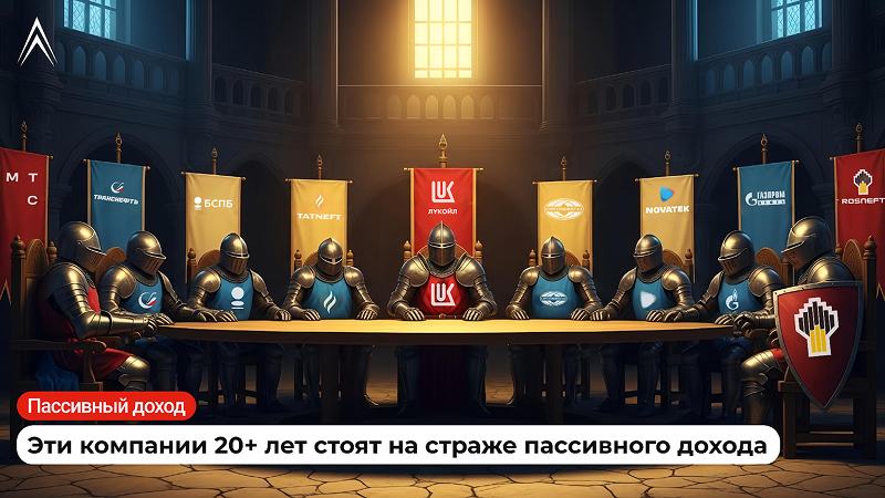 Эти компании стоят на страже пассивного дохода и платят дивиденды 20+ лет ПОДРЯД