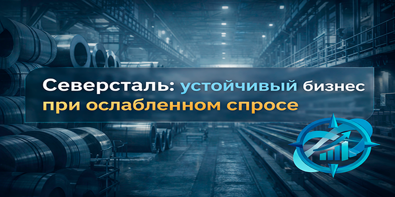 Северсталь (CHMF): устойчивый бизнес при ослабленном спросе