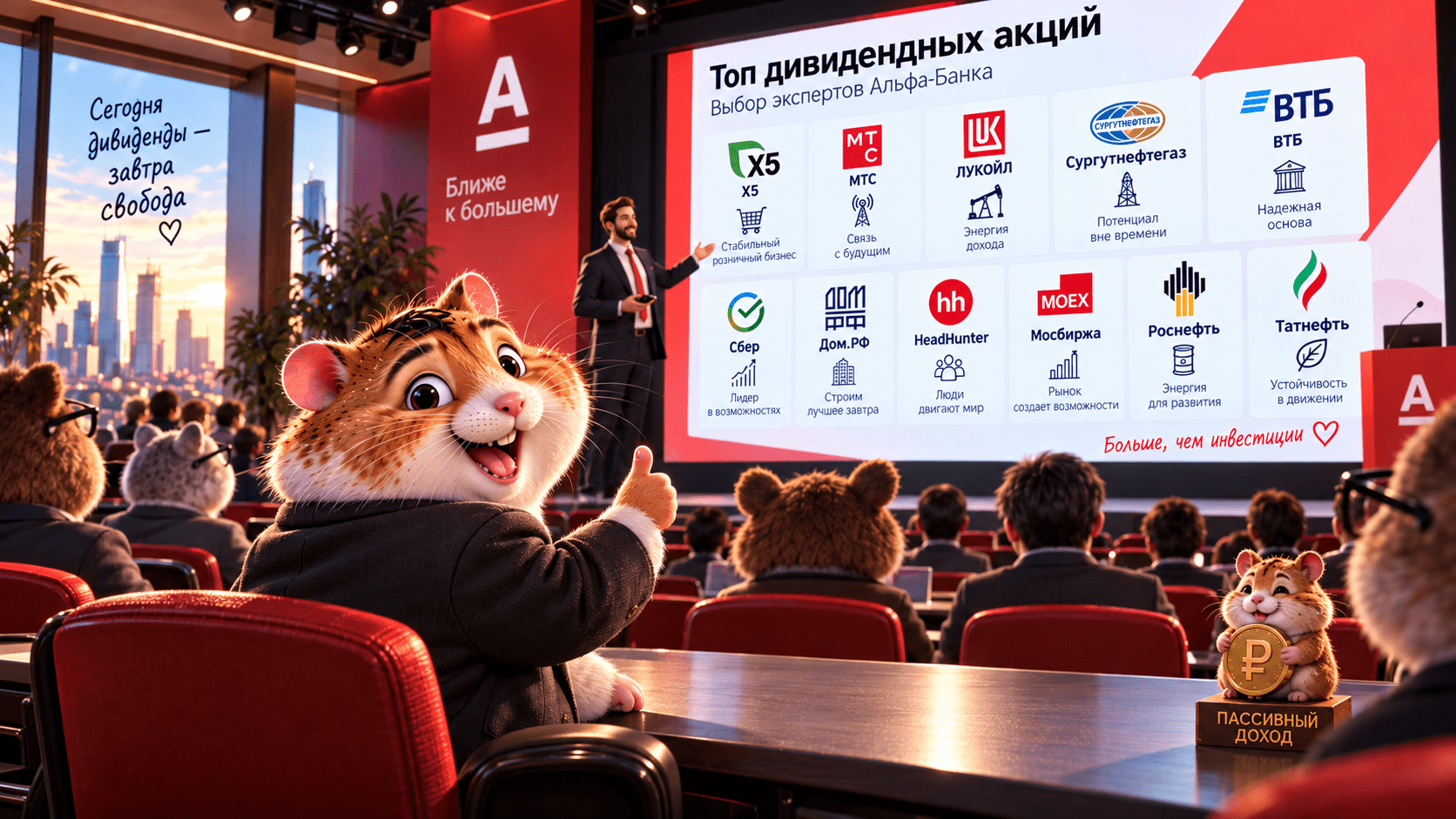 До 20% дивидендами! Альфа-Банк назвал ТОП-11 дивидендных акций на ближайший год