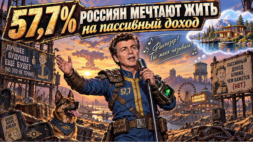 🎙️ Жить на пассивный доход — главная мечта россиян. Но для большинства мечта так и останется мечтой