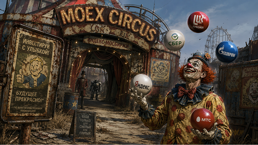 🎪 Всё нипочём. На рынке задница, а аналитики прогнозируют рост акций на 40–70%