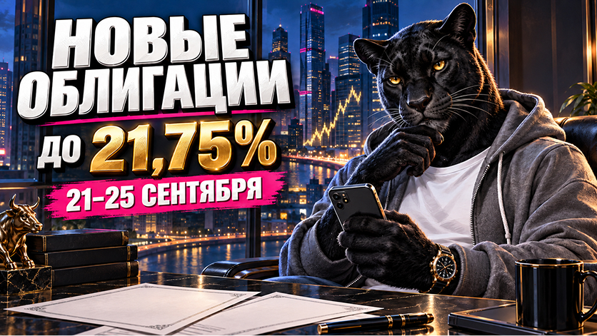 🔥 Что интересного на размещении? Новые облигации с 21 по 25 сентября