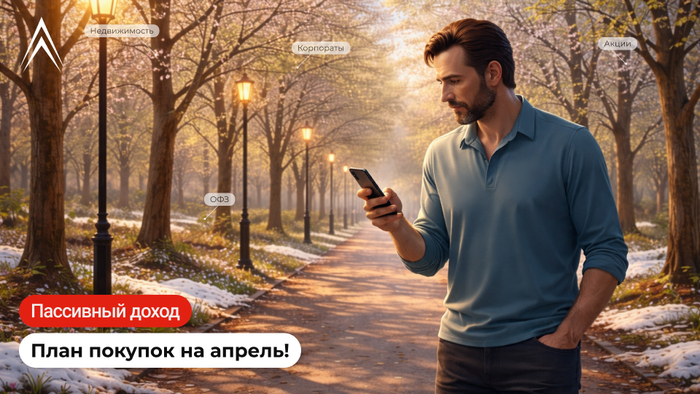 ЧТО ДАСТ НАДЕЖНЫЙ ПАССИВНЫЙ ДОХОД? Мой план покупок под пассивный доход в апреле