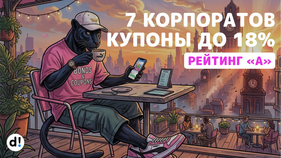 🚀 7 надежных корпоративных облигаций с купонами до 18,8% годовых и ежемесячными выплатами