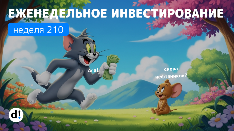 🚀 Рынок летит вниз, новые санкции. Продолжаю формирование пассивного дохода. Еженедельное инвестирование №210