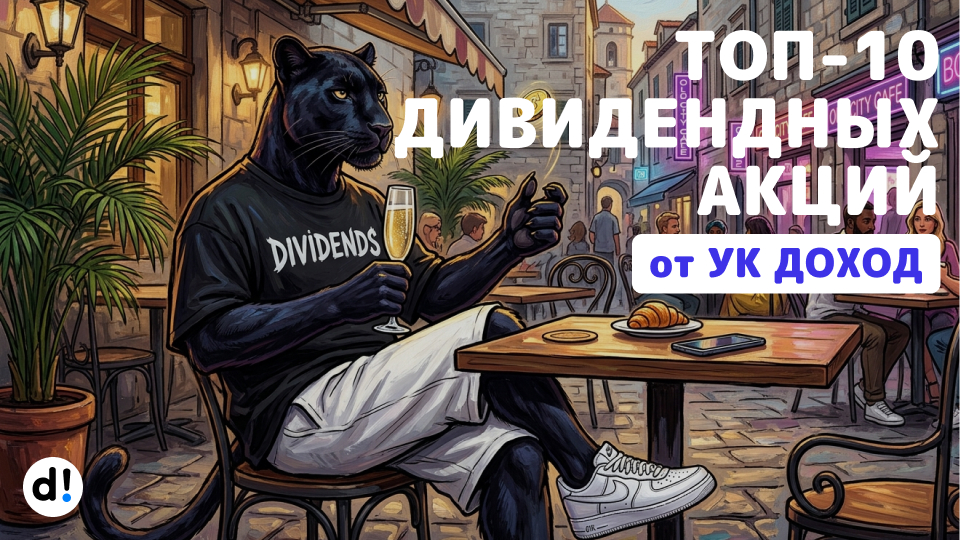 🔥 ТОП-10 лучших дивидендных акций с доходностью от 12% до 19% на ближайшие 12 месяцев от УК Доход