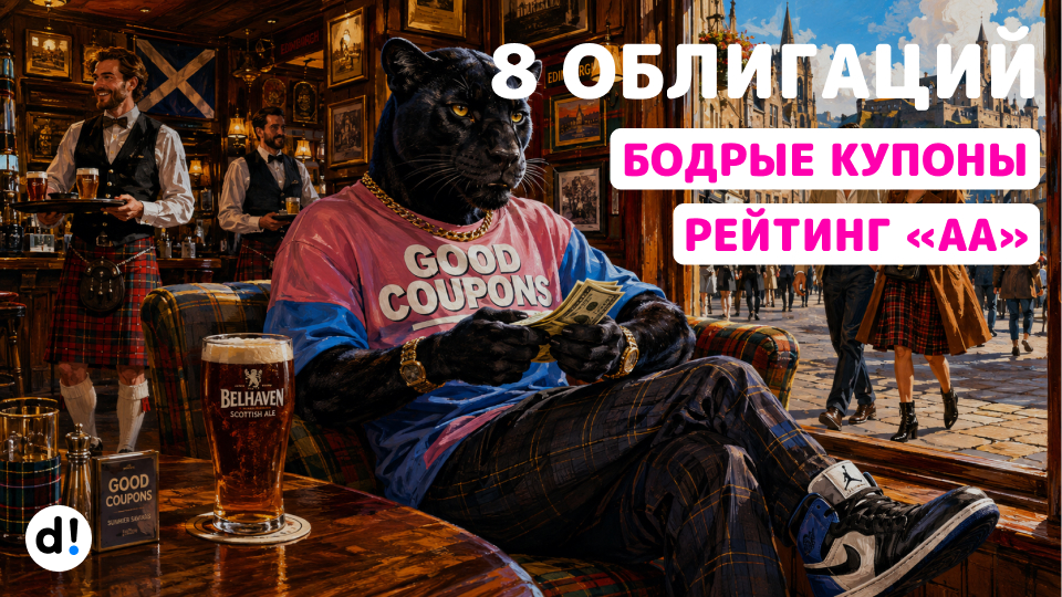 🚀 8 корпоративных облигаций с купонами до 17% годовых и ежемесячными выплатами на 1,5 года и более