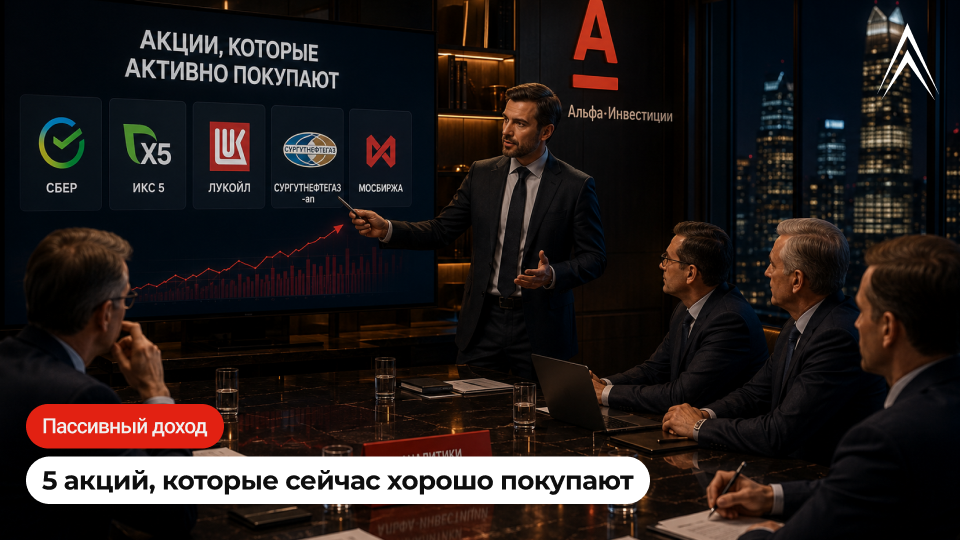 Какие акции сейчас активно покупают? Сверяемся с аналитиками Альфа-Инвестиций