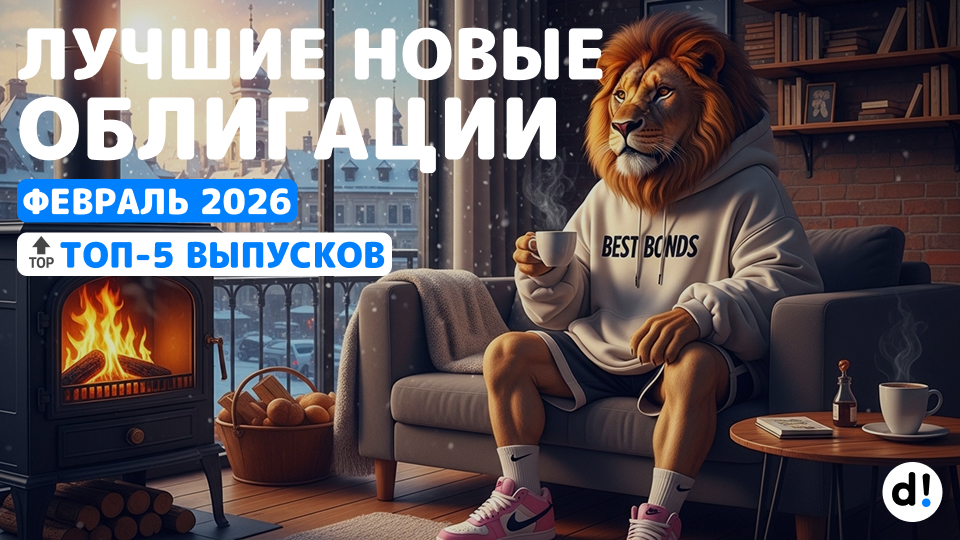 💰 Лучшие новые облигации в феврале. 5 доходных выпусков на 1,5 года и более
