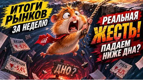 И СНОВА РЕАЛЬНАЯ ЖЕСТЬ😱! ПАДАЕМ НИЖЕ ДНА? Итоги рынков за неделю