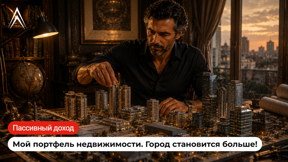 Портфель недвижимости под пассивный доход. Июль