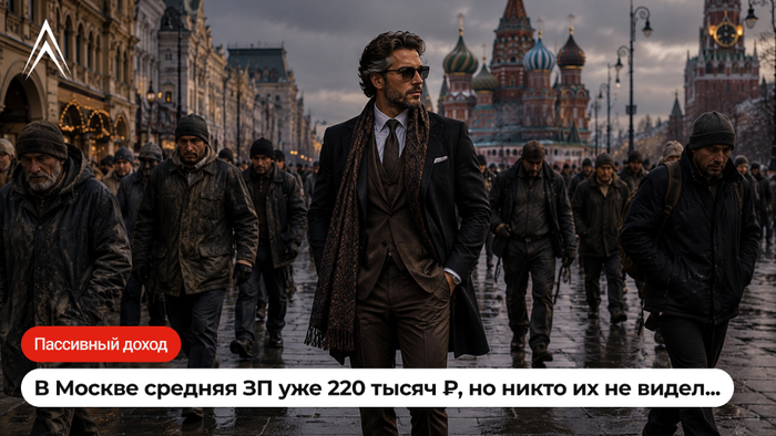 В Москве средняя зарплата уже 220 тысяч ₽. Тогда почему большинство таких денег не видит?