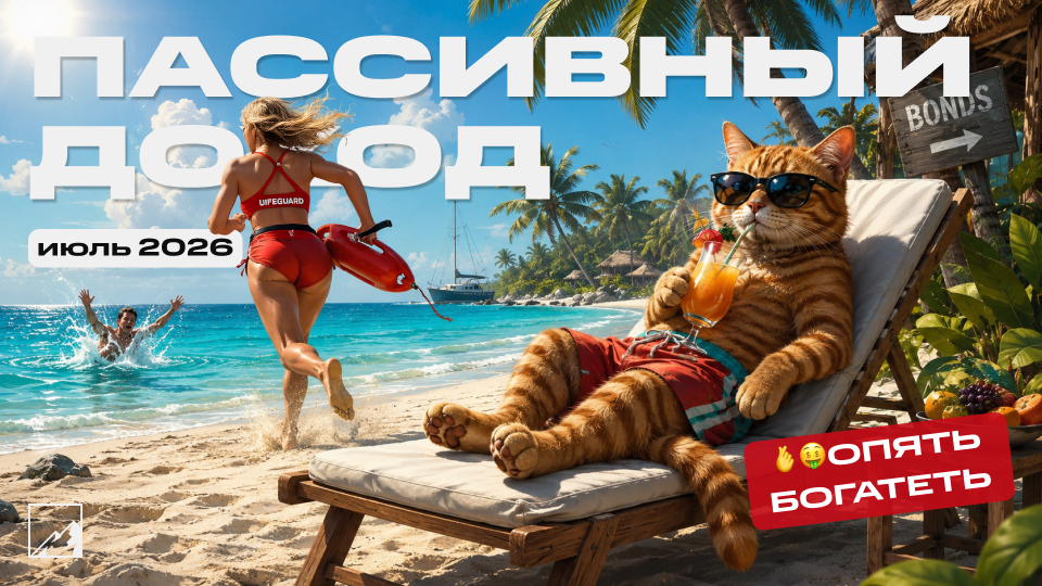 💰 Пассивный доход за июль: получил 88 606 рублей. Немного не дотянул до сотки