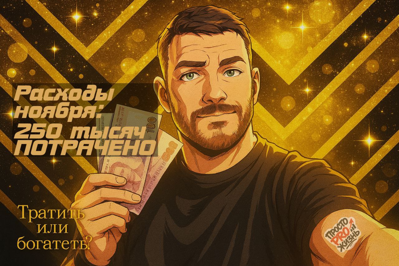 Сколько нужно денег на семью из 4 человек: Обзор трат ноября 2025, потрачено 250 тысяч