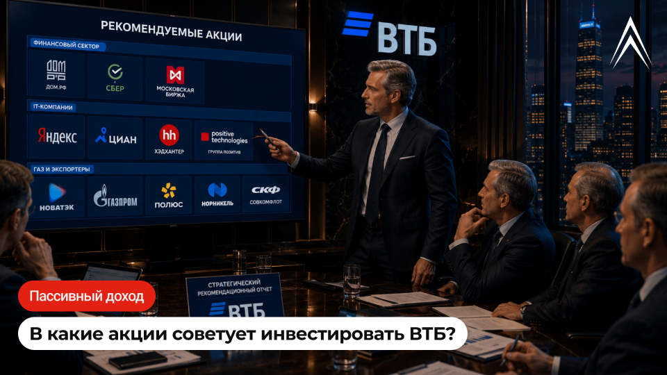 Во какие акции загоняют в ВТБ? Есть ли здесь акции под пассивный доход?