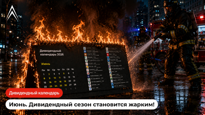 Дивидендный календарь на июнь: КТО СКОЛЬКО ЗАПЛАТИТ?
