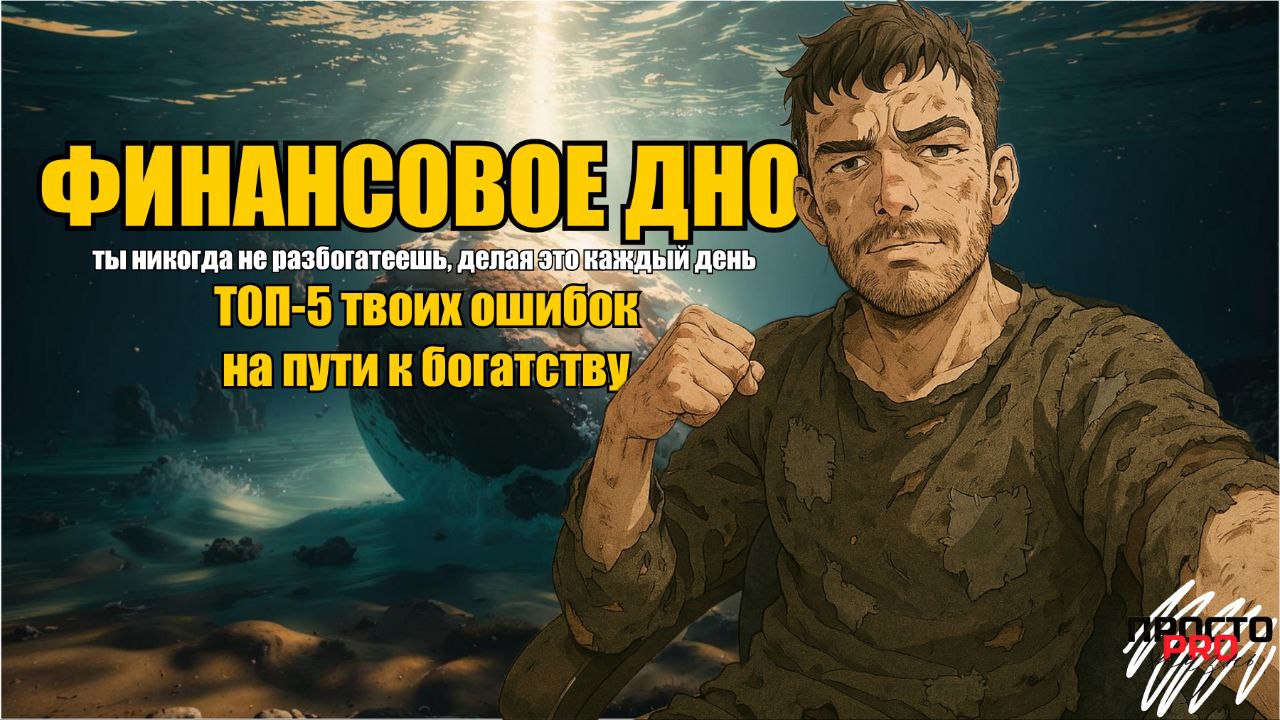 Стал миллионером, не делая этого: ТОП-5 твоих ошибок